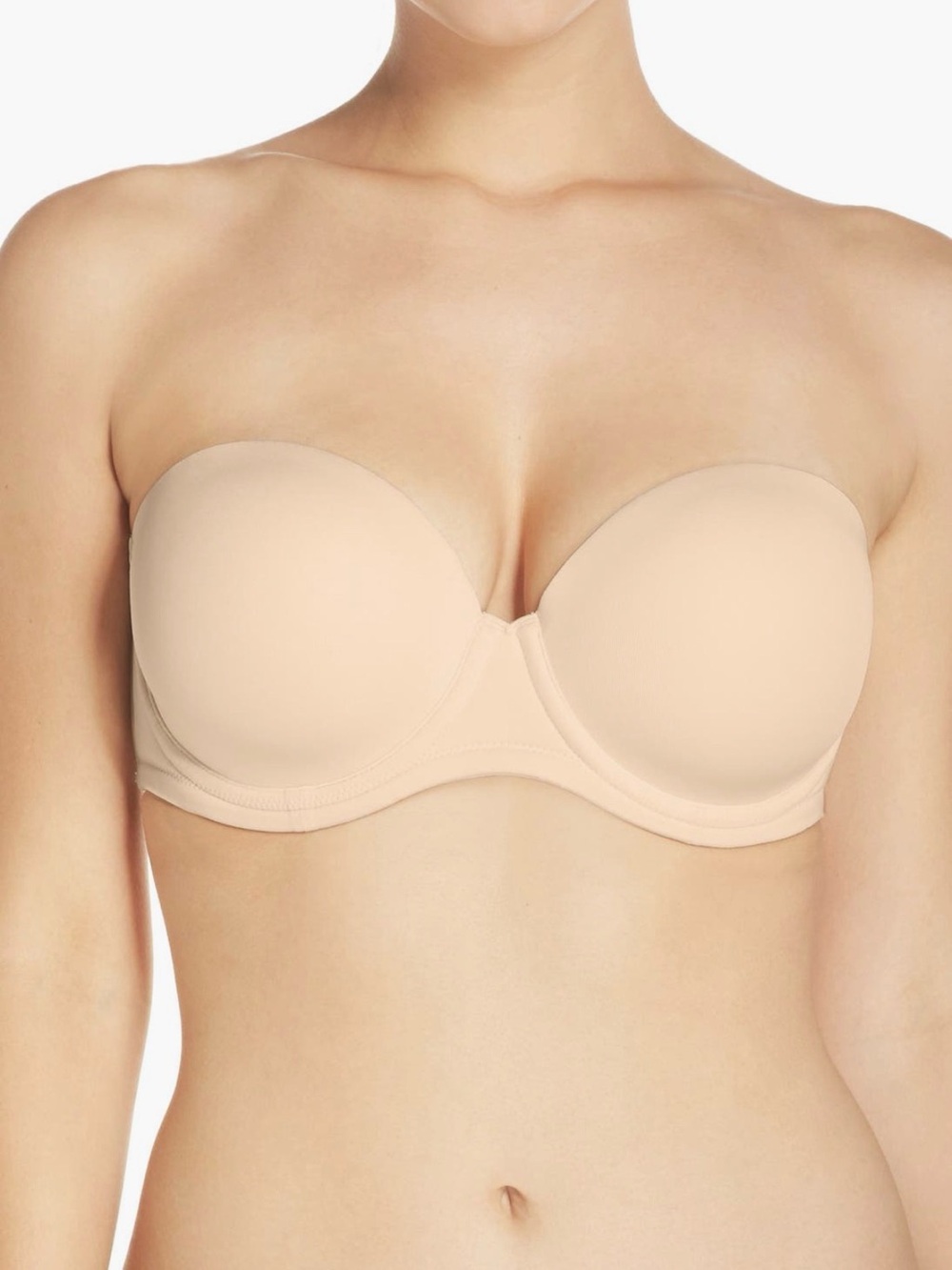 Wacoal Nude Strapless Underwire Bra